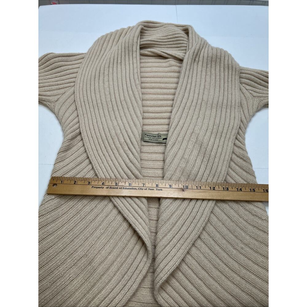 Peruvian Link Alpaca Collection Open Front Cardig… - image 7